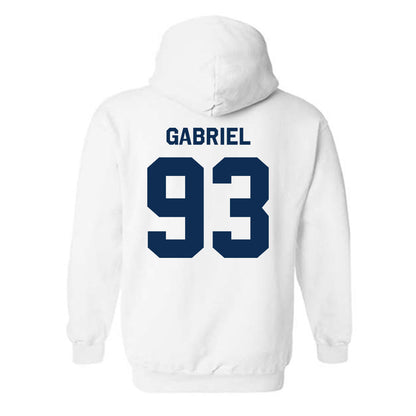 West Virginia - NCAA Football : Nate Gabriel - Classic Shersey Hooded Sweatshirt-1