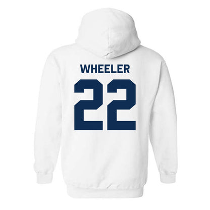 West Virginia - NCAA Women's Basketball : Kierra Wheeler - Classic Shersey Hooded Sweatshirt-1