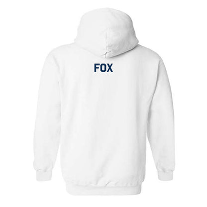 West Virginia - NCAA Football : Scotty Fox - Classic Shersey Hooded Sweatshirt-1