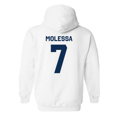 West Virginia - NCAA Baseball : Maxwell Molessa - Classic Shersey Hooded Sweatshirt-1