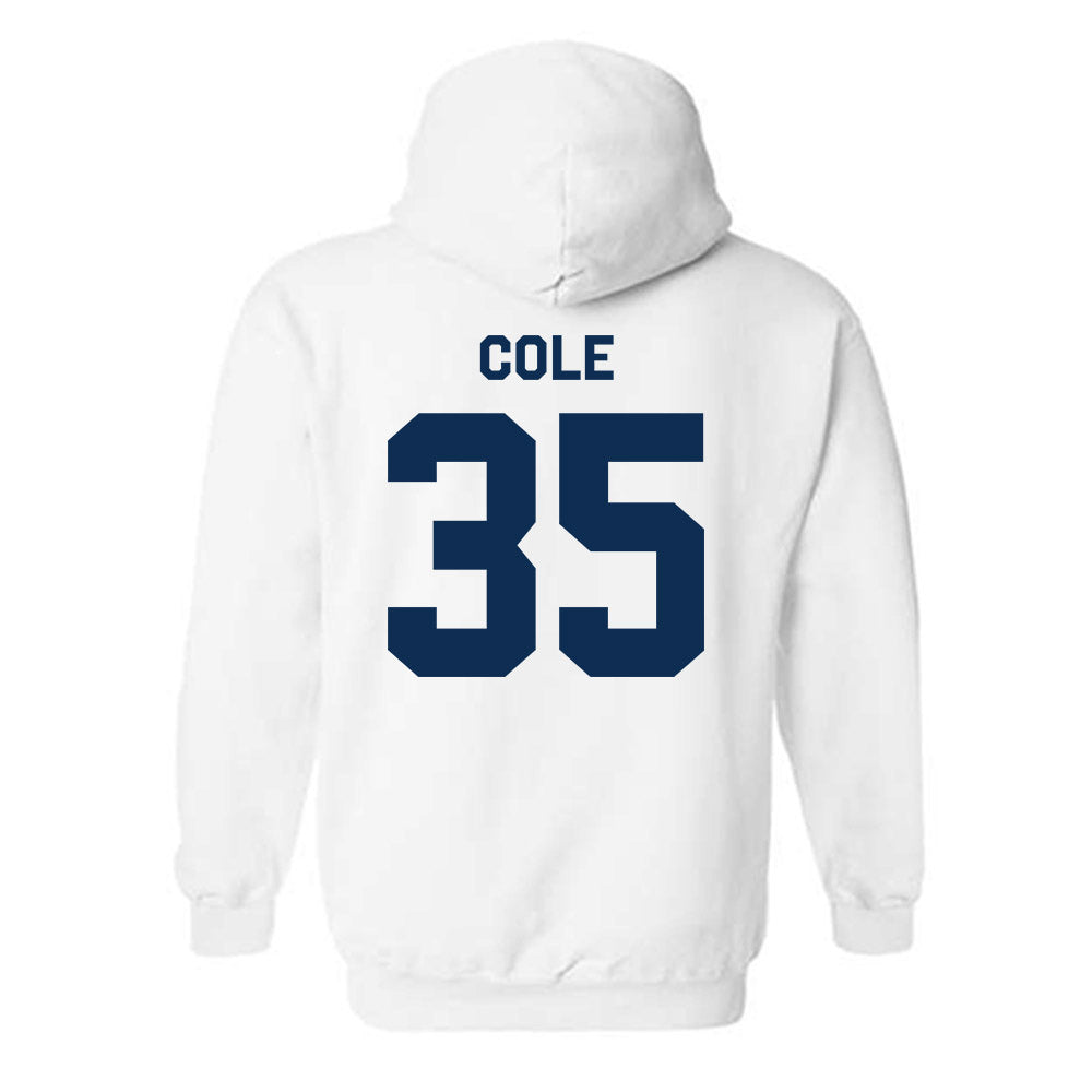 West Virginia - NCAA Baseball : Chansen Cole - Classic Shersey Hooded Sweatshirt-1