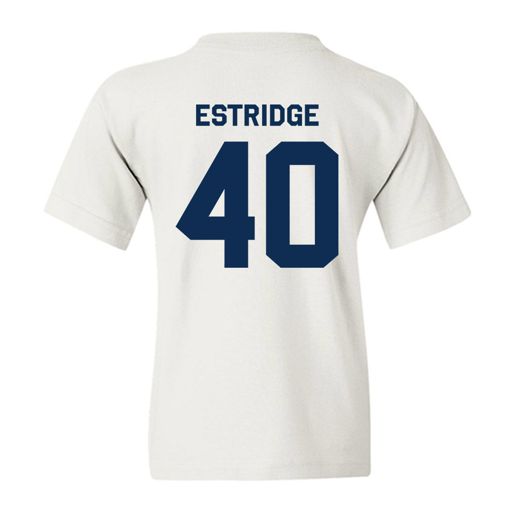 West Virginia - NCAA Baseball : Carson Estridge - Classic Shersey Youth T-Shirt-1