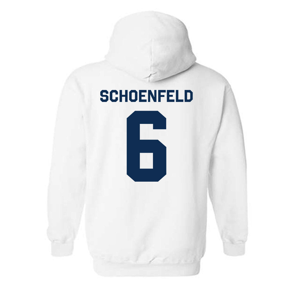 West Virginia - NCAA Baseball : Paul Schoenfeld - Classic Shersey Hooded Sweatshirt-1