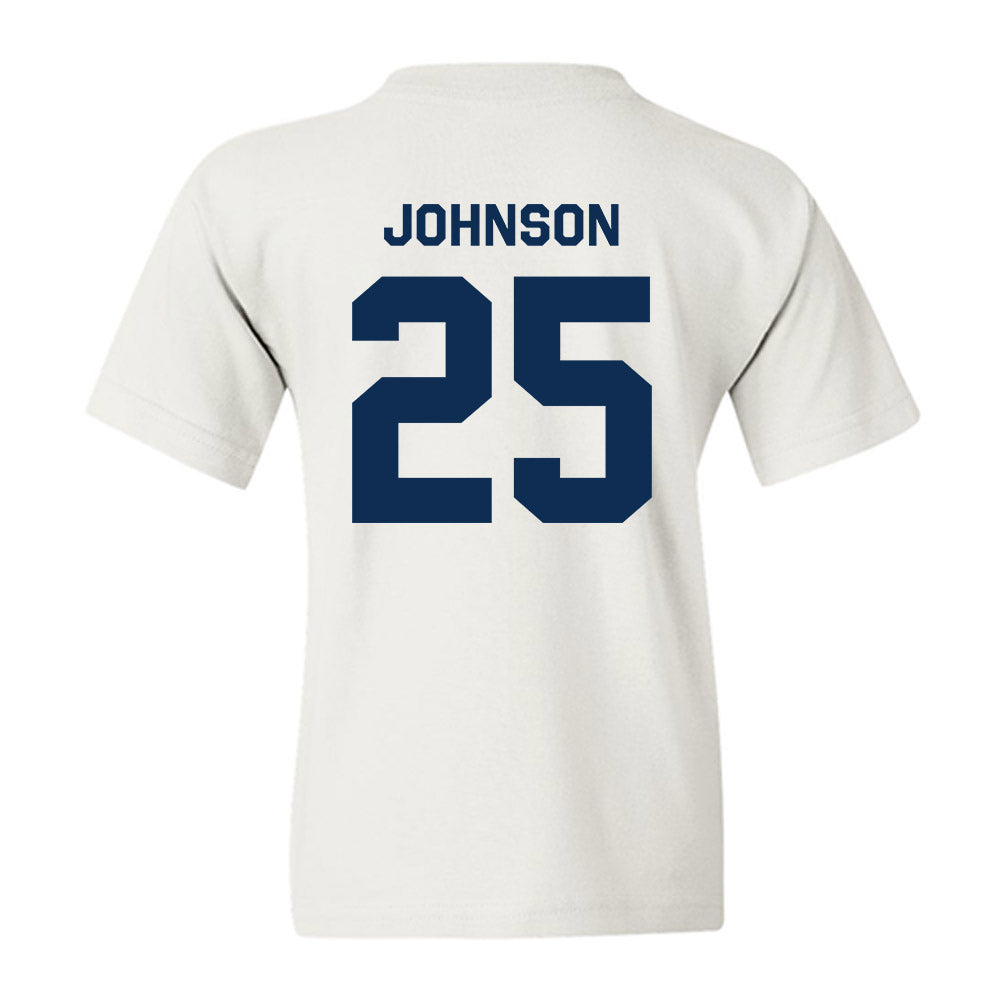 West Virginia - NCAA Women's Basketball : Loghan Johnson - Classic Shersey Youth T-Shirt-1