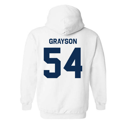 West Virginia - NCAA Football : Amare Grayson - Classic Shersey Hooded Sweatshirt-1