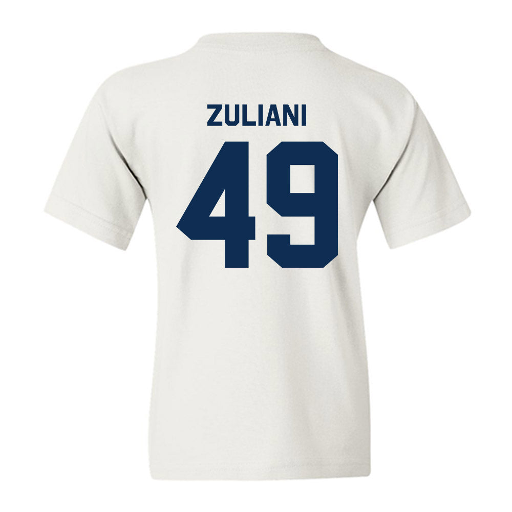 West Virginia - NCAA Football : Carter Zuliani - Classic Shersey Youth T-Shirt-1