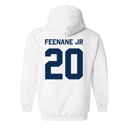 West Virginia - NCAA Men's Basketball : Michael Feenane Jr - Classic Shersey Hooded Sweatshirt-1