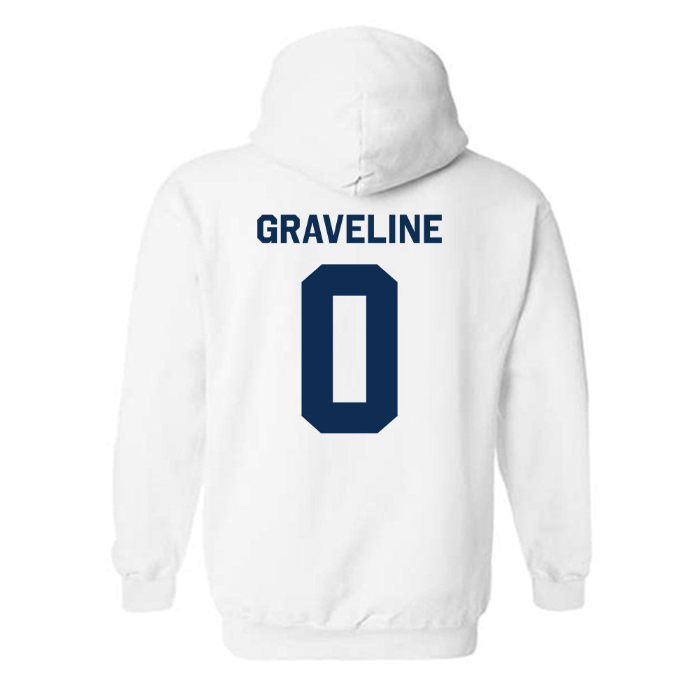 West Virginia - NCAA Baseball : Matthew Graveline - Classic Shersey Hooded Sweatshirt-1
