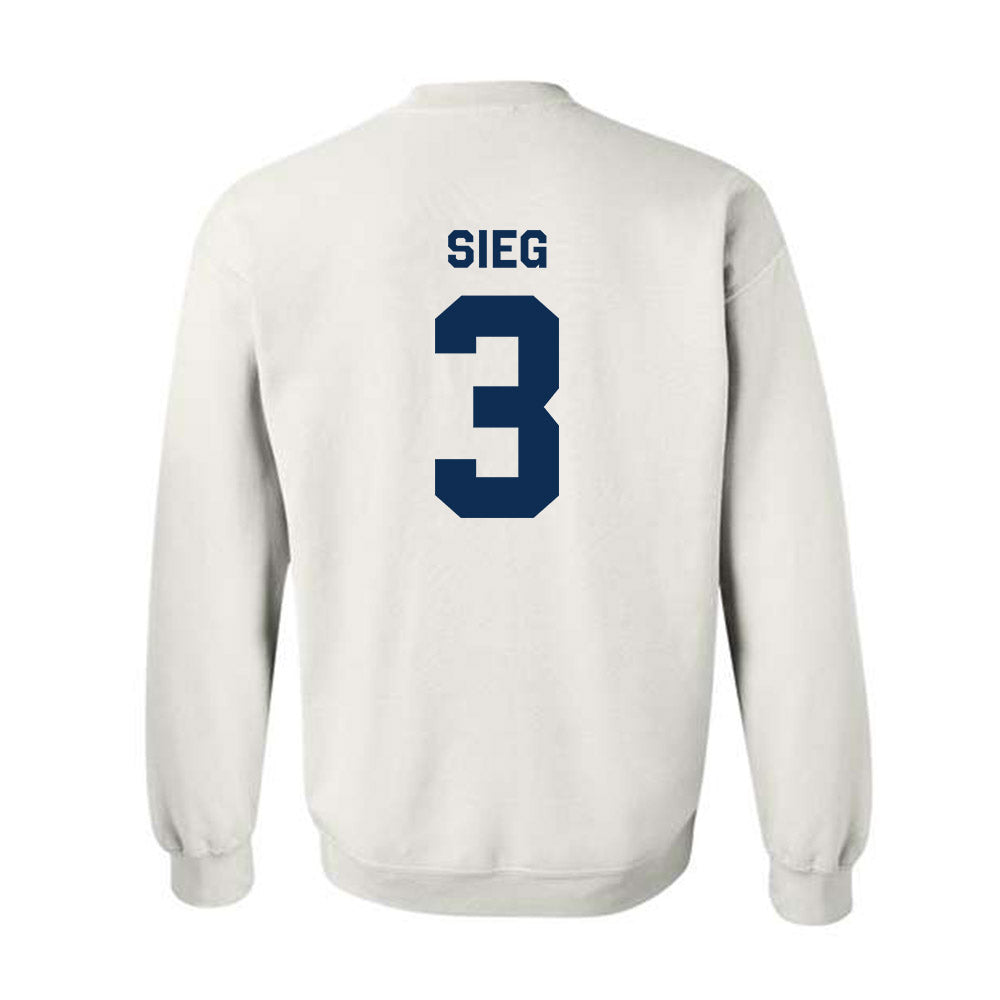 West Virginia - NCAA Football : Matt Sieg - Classic Shersey Crewneck Sweatshirt-1