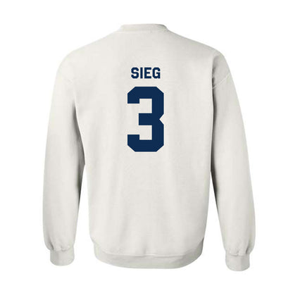 West Virginia - NCAA Football : Matt Sieg - Classic Shersey Crewneck Sweatshirt-1