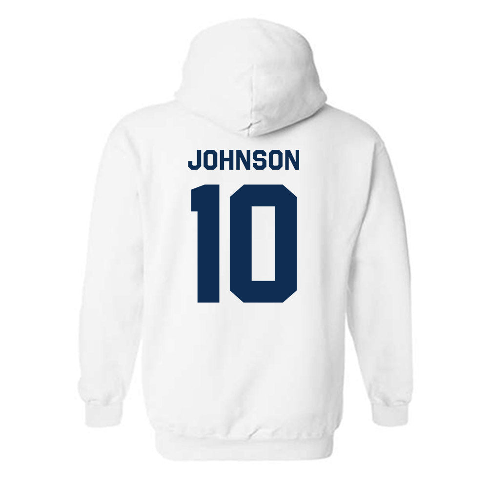 West Virginia - NCAA Football : Jeremiah Johnson - Classic Shersey Hooded Sweatshirt-1