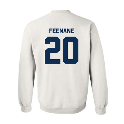 West Virginia - NCAA Men's Basketball : Michael Feenane - Classic Shersey Crewneck Sweatshirt-1