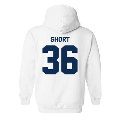 West Virginia - NCAA Baseball : Noah Short - Classic Shersey Hooded Sweatshirt-1