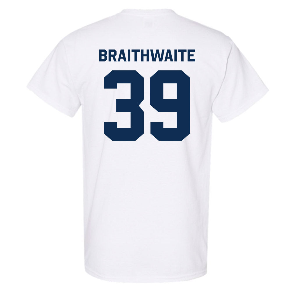 West Virginia - NCAA Baseball : Trey Braithwaite - Classic Shersey T-Shirt-1
