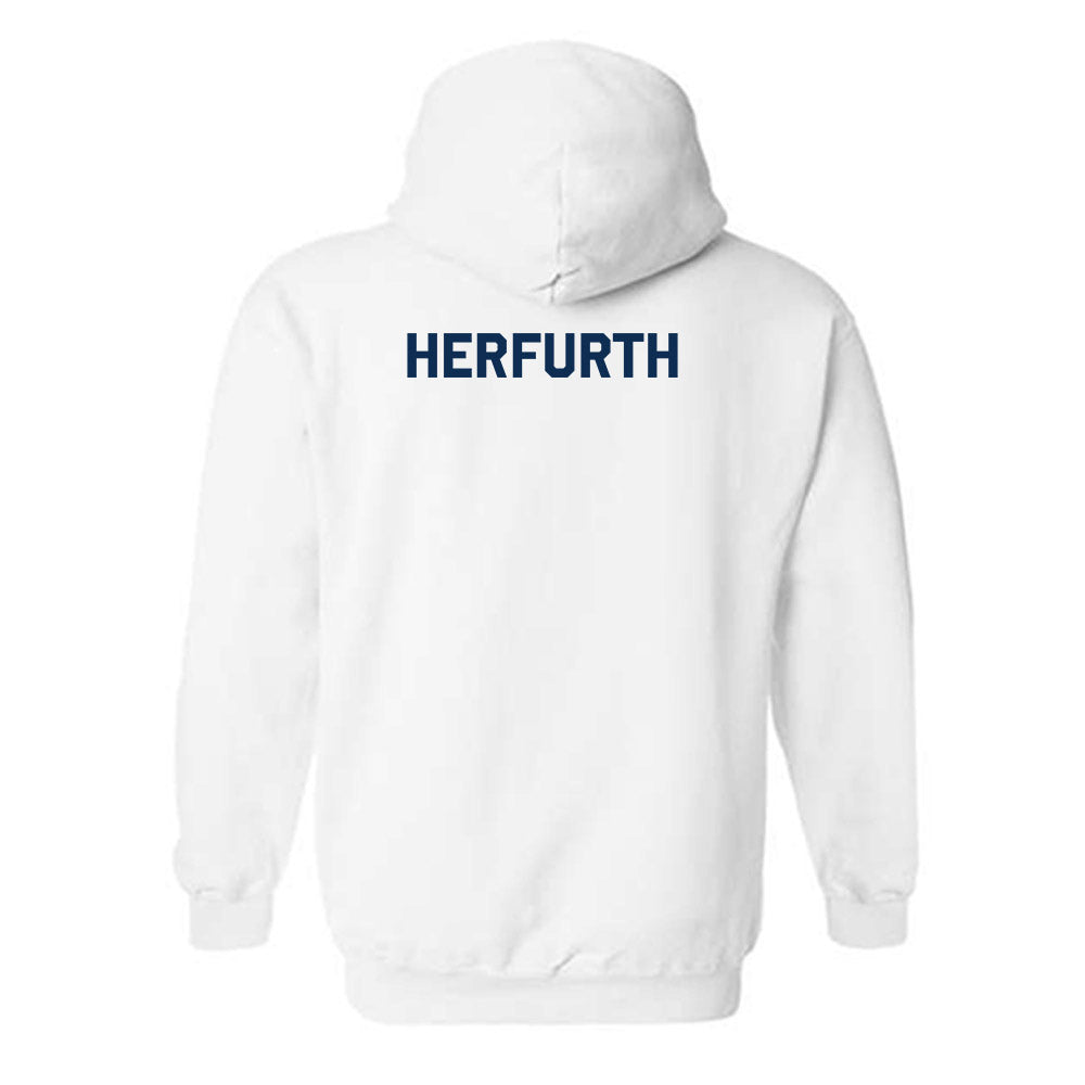West Virginia - NCAA Women's Soccer : Bailey Herfurth - Classic Shersey Hooded Sweatshirt-1