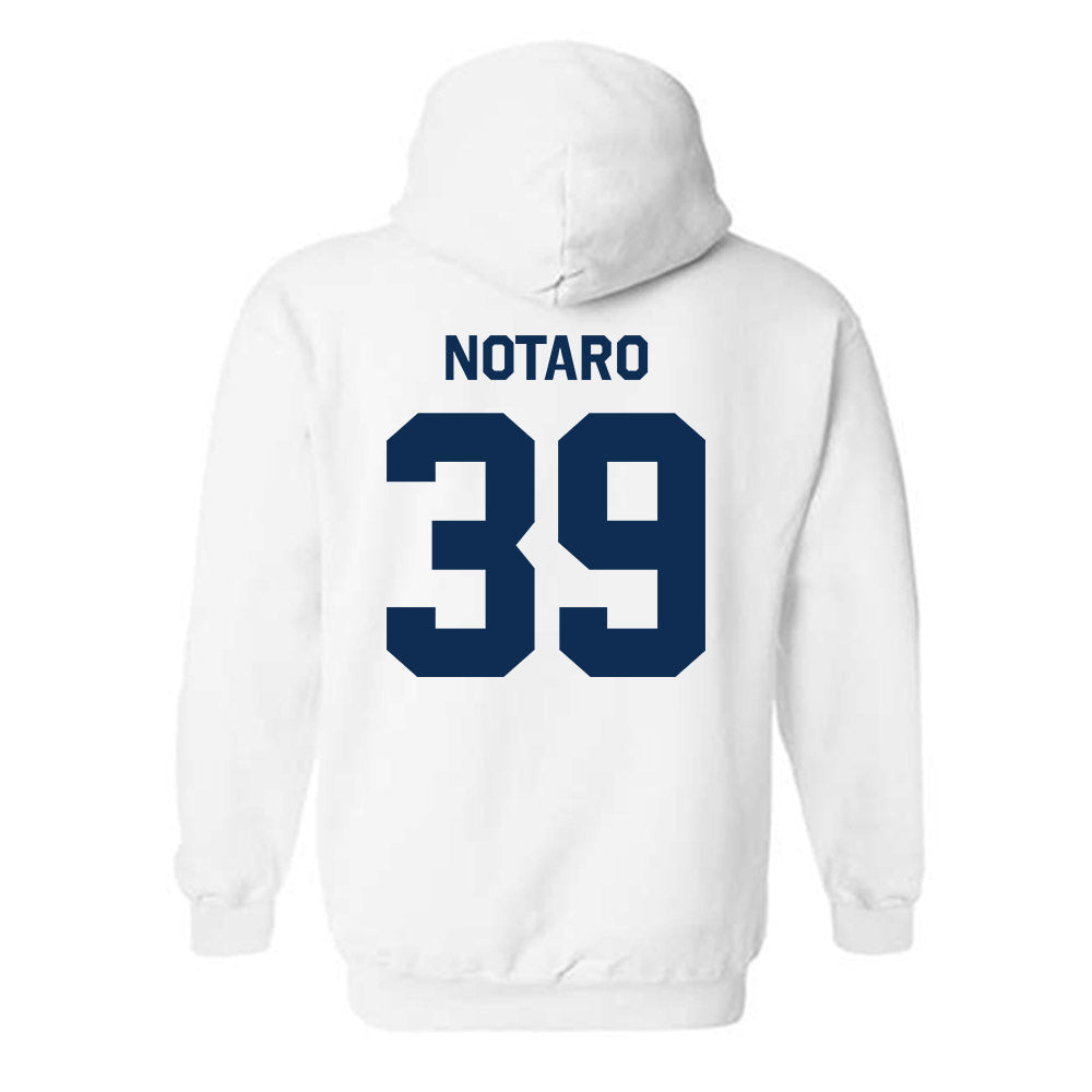 West Virginia - NCAA Football : Peter Notaro - Classic Shersey Hooded Sweatshirt-1