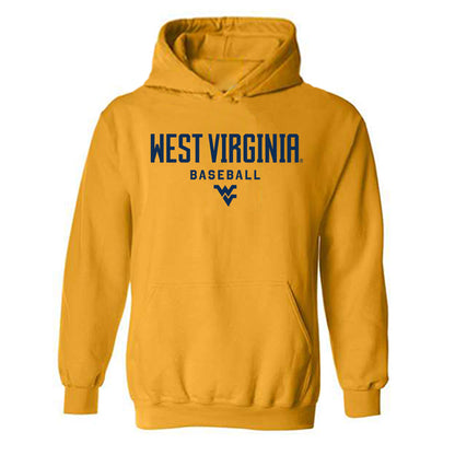 West Virginia - NCAA Baseball : Zakariya Whitney - Classic Shersey Hooded Sweatshirt-0