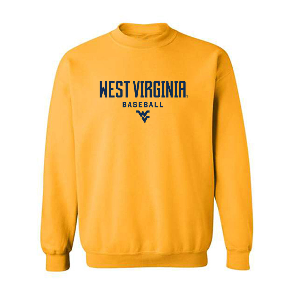 West Virginia - NCAA Baseball : Carson Estridge - Classic Shersey Crewneck Sweatshirt-0