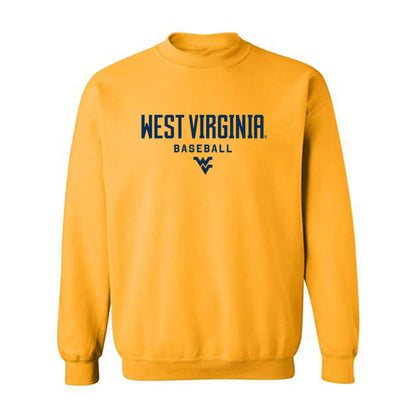 West Virginia - NCAA Baseball : Carson Estridge - Classic Shersey Crewneck Sweatshirt-0
