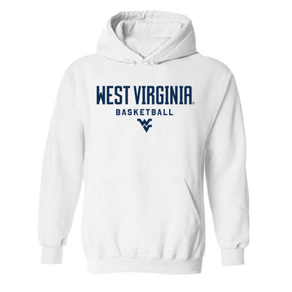 West Virginia - NCAA Men's Basketball : Harlan obioha - Classic Shersey Hooded Sweatshirt-0