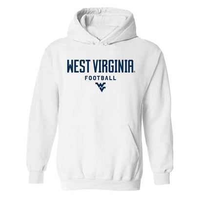 West Virginia - NCAA Football : Cameron Cook - Classic Shersey Hooded Sweatshirt-0