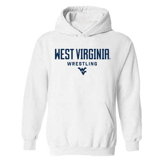 West Virginia - NCAA Wrestling : Matthew Dolan - Classic Shersey Hooded Sweatshirt-0