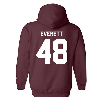 Mississippi State - NCAA Softball : Delainey Everett - Classic Shersey Hooded Sweatshirt-1