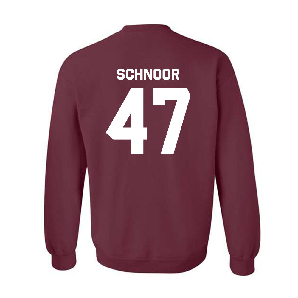 Mississippi State - NCAA Baseball : JT Schnoor - Classic Shersey Crewneck Sweatshirt-1
