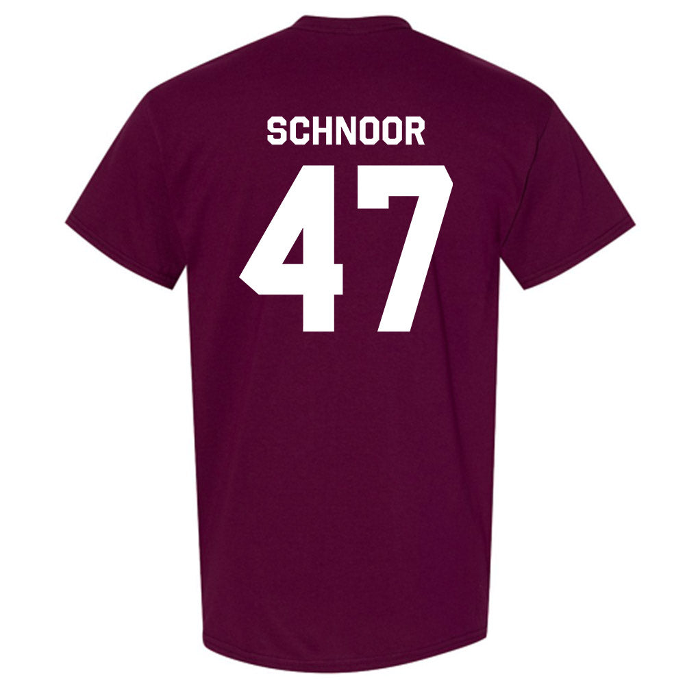 Mississippi State - NCAA Baseball : JT Schnoor - Classic Shersey T-Shirt-1