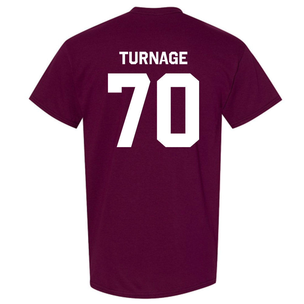 Mississippi State - NCAA Football : Breyden Turnage - Classic Shersey T-Shirt-1