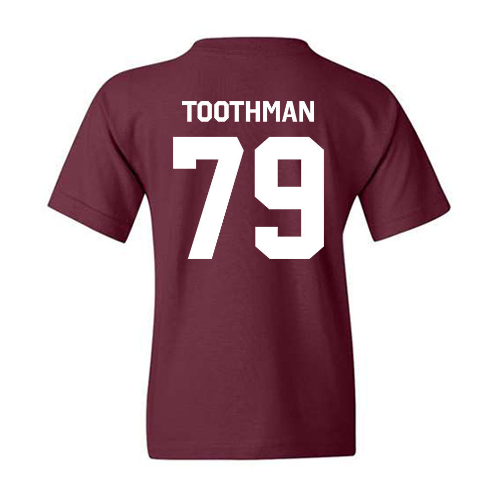 Mississippi State - NCAA Football : Dalton Toothman - Classic Shersey Youth T-Shirt-1