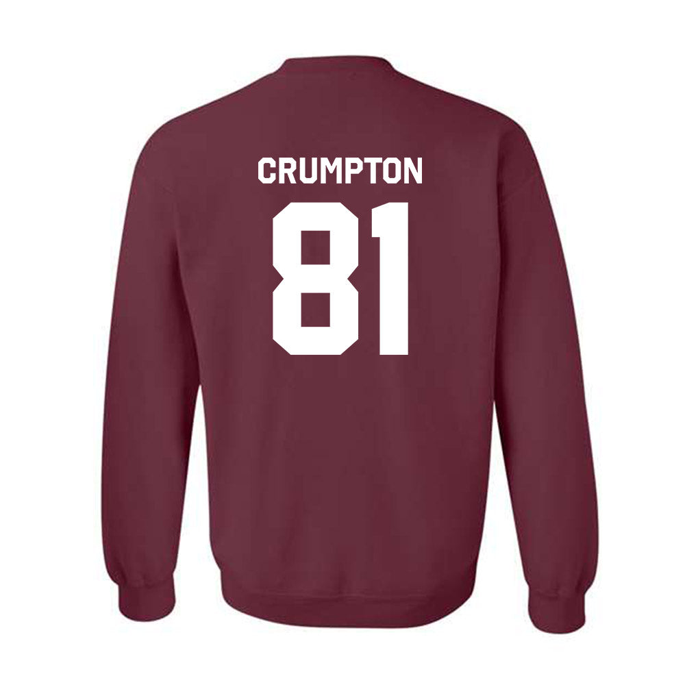 Mississippi State - NCAA Football : Zion Crumpton - Classic Shersey Crewneck Sweatshirt-3