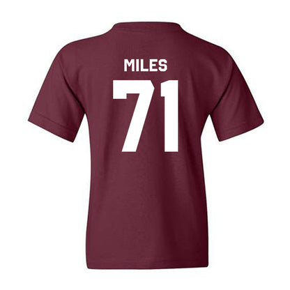 Mississippi State - NCAA Football : Saquon Miles - Classic Shersey Youth T-Shirt-3