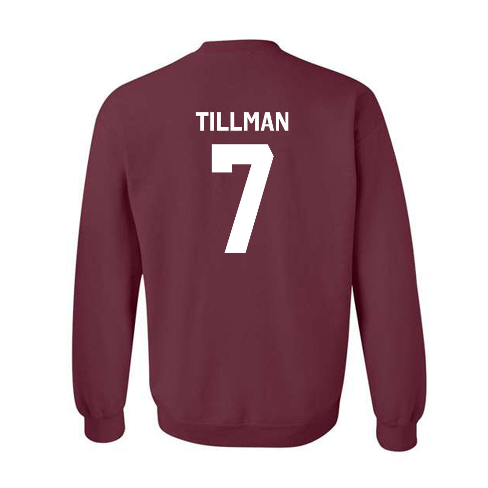 Mississippi State - NCAA Football : Zakari Tillman - Classic Shersey Crewneck Sweatshirt-1