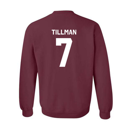 Mississippi State - NCAA Football : Zakari Tillman - Classic Shersey Crewneck Sweatshirt-1