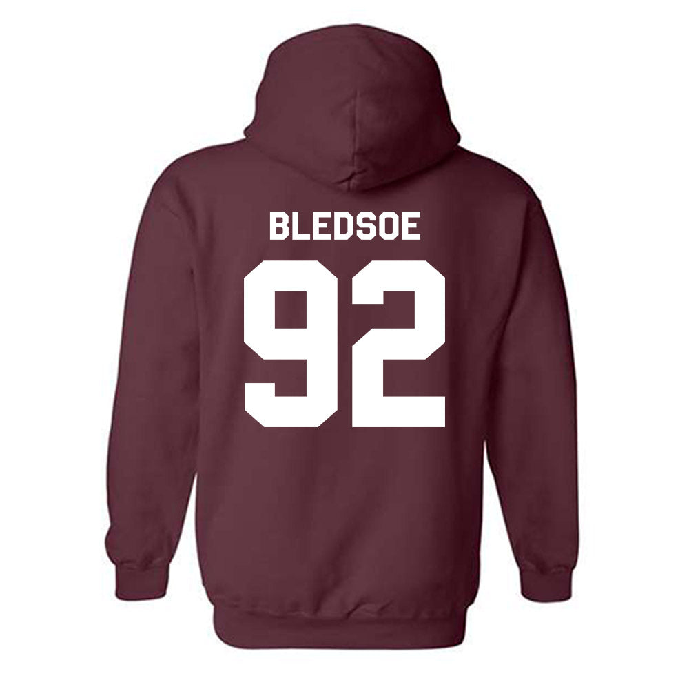 Mississippi State - NCAA Football : Jaray Bledsoe - Classic Shersey Hooded Sweatshirt-1