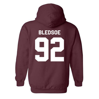 Mississippi State - NCAA Football : Jaray Bledsoe - Classic Shersey Hooded Sweatshirt-1