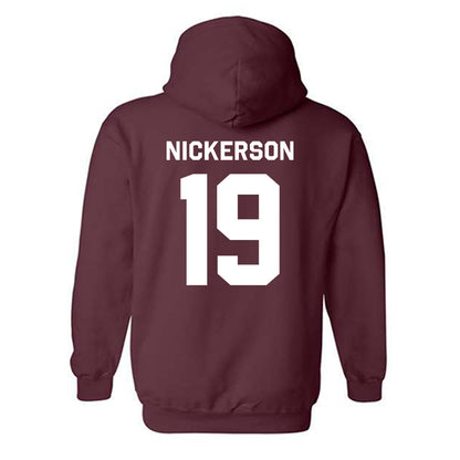 Mississippi State - NCAA Football : Micah Nickerson - Classic Shersey Hooded Sweatshirt-1