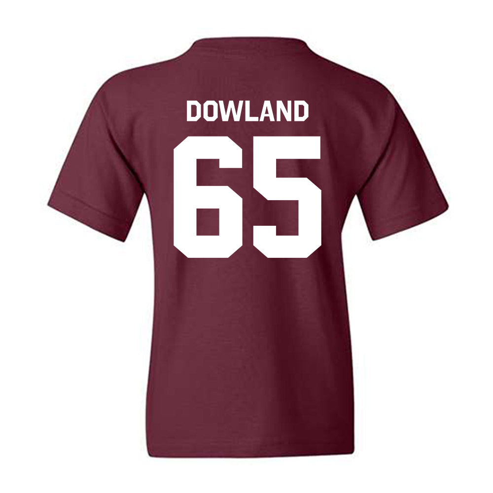 Mississippi State - NCAA Football : Spencer Dowland - Classic Shersey Youth T-Shirt-1