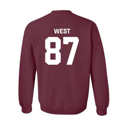 Mississippi State - NCAA Football : Sam West - Classic Shersey Crewneck Sweatshirt-1