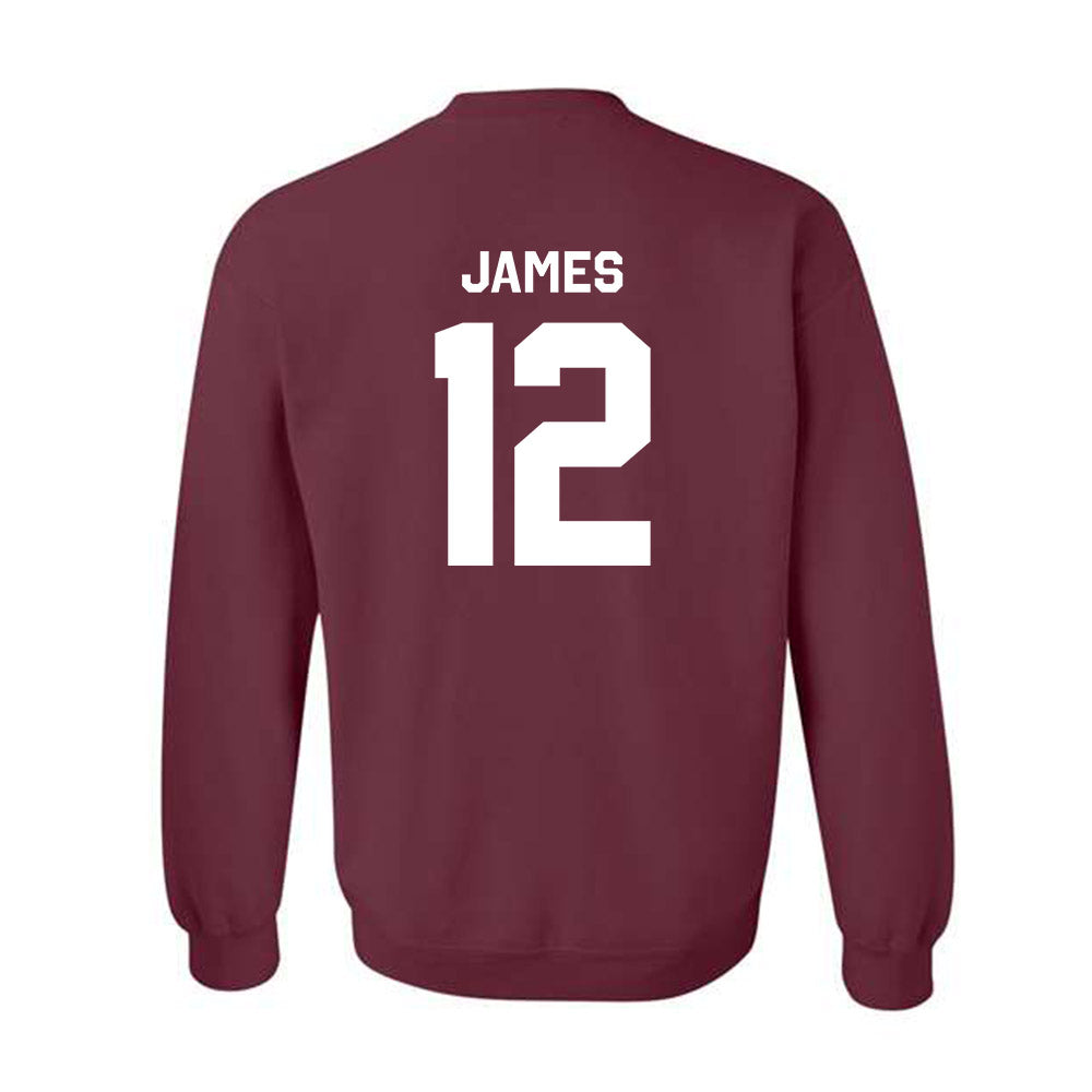 Mississippi State - NCAA Baseball : Chone James - Classic Shersey Crewneck Sweatshirt-1
