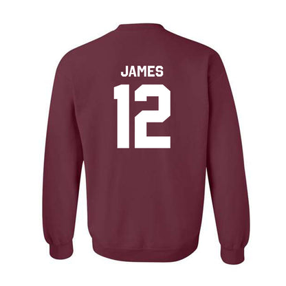 Mississippi State - NCAA Baseball : Chone James - Classic Shersey Crewneck Sweatshirt-1
