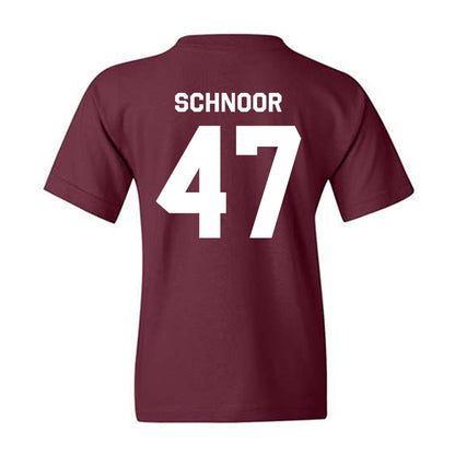 Mississippi State - NCAA Baseball : JT Schnoor - Classic Shersey Youth T-Shirt-1