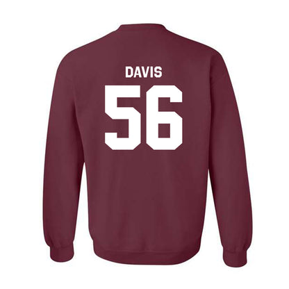 Mississippi State - NCAA Football : Wesley Davis - Classic Shersey Crewneck Sweatshirt-1