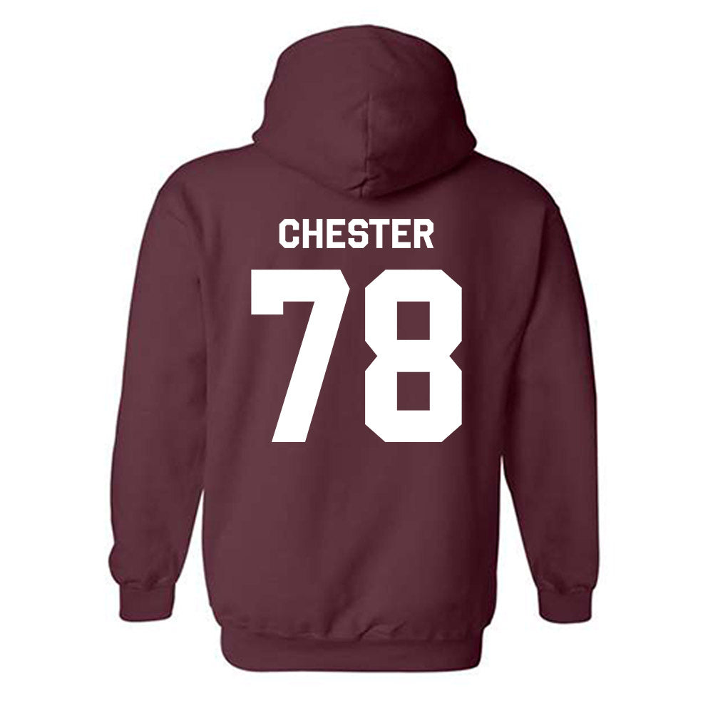 Mississippi State - NCAA Football : Dj Chester - Classic Shersey Hooded Sweatshirt-1