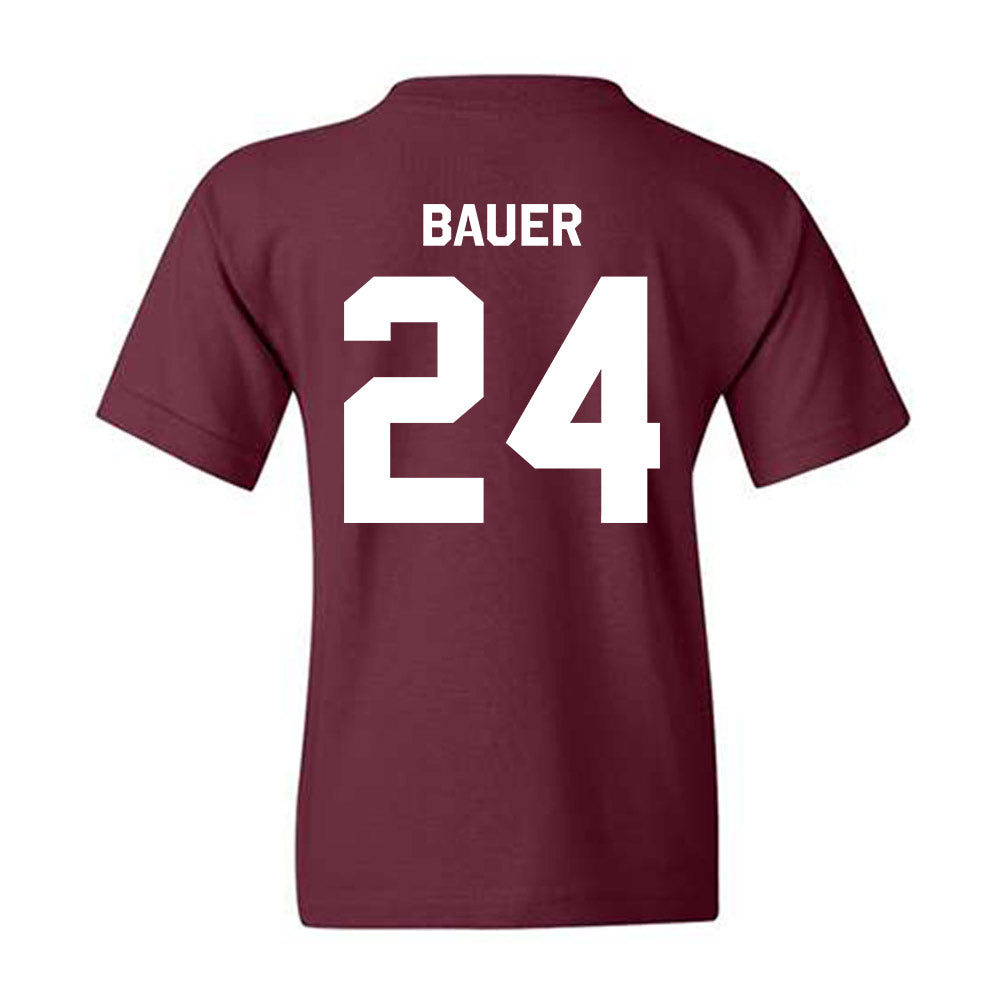Mississippi State - NCAA Baseball : Jack Bauer - Classic Shersey Youth T-Shirt-1