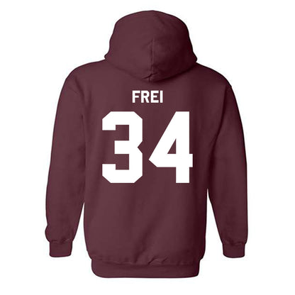 Mississippi State - NCAA Baseball : Gehrig Frei - Classic Shersey Hooded Sweatshirt-1