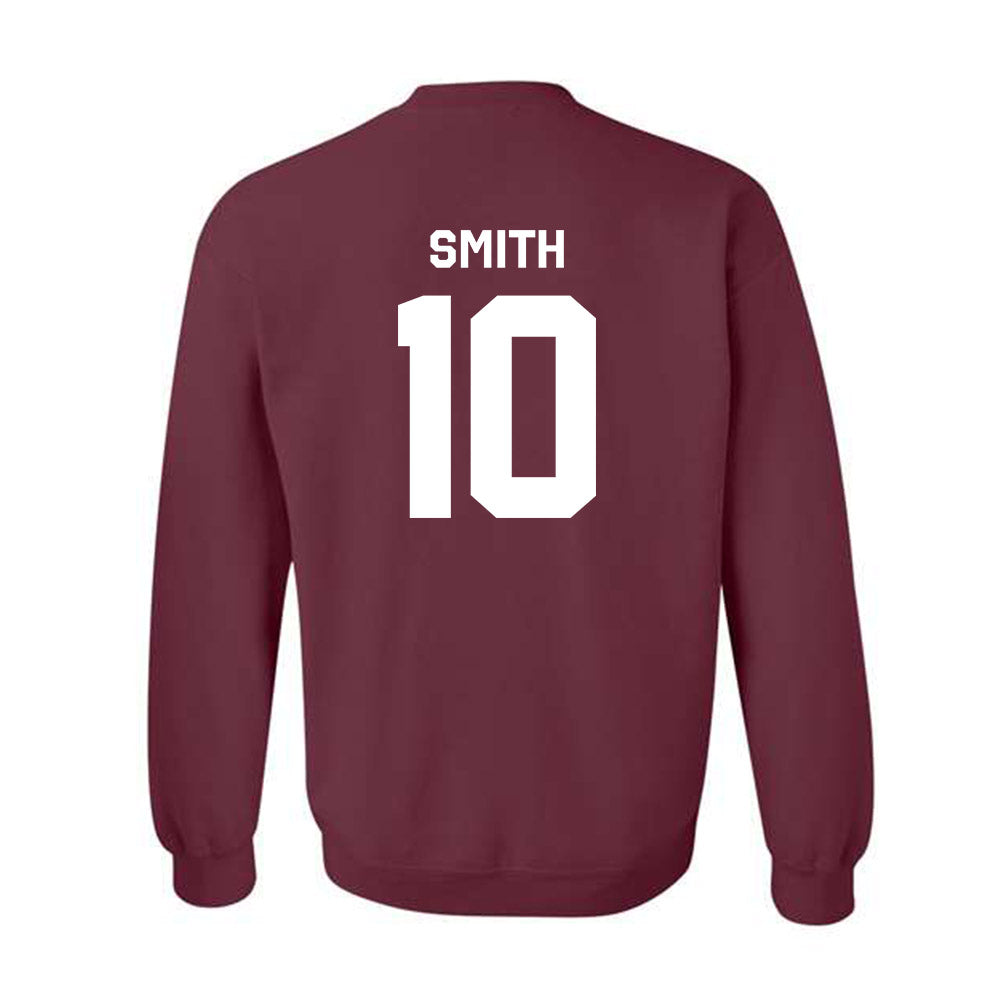 Mississippi State - NCAA Football : jalen smith - Classic Shersey Crewneck Sweatshirt-1