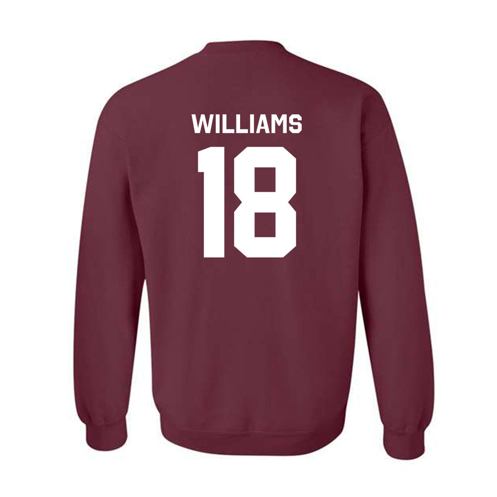 Mississippi State - NCAA Football : Riley Williams - Classic Shersey Crewneck Sweatshirt-3