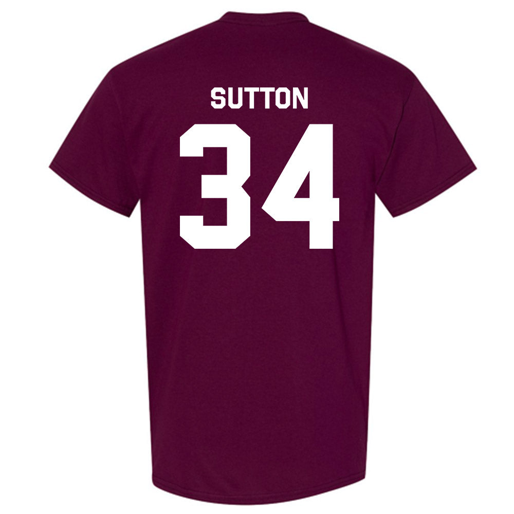 Mississippi State - NCAA Football : Vic Sutton - Classic Shersey T-Shirt-3